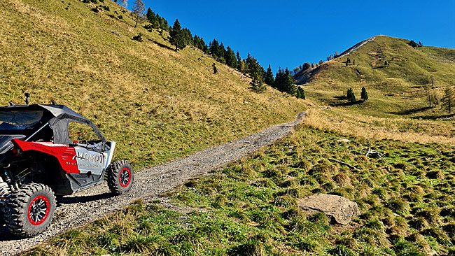 Offroadpisten oder Offroadstrecken in Friaul ( Italien ) mit der Enduro oder Allrad 4x4