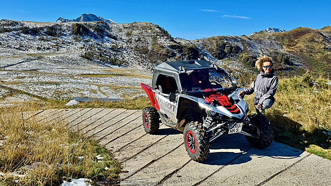 Offroadpisten oder Offroadstrecken in Friaul ( Italien ) mit der Enduro oder Allrad 4x4