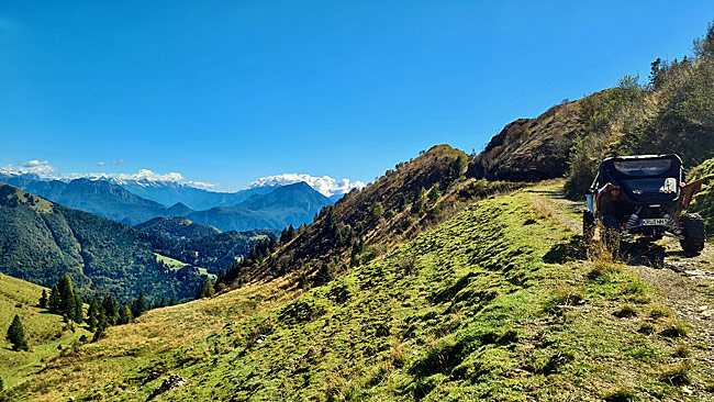 Schotterpisten oder Offroadtouren in Friaul für 4x4 Allrad