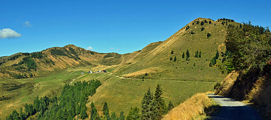 Offroad Panoramatour zur Malga in Friaul