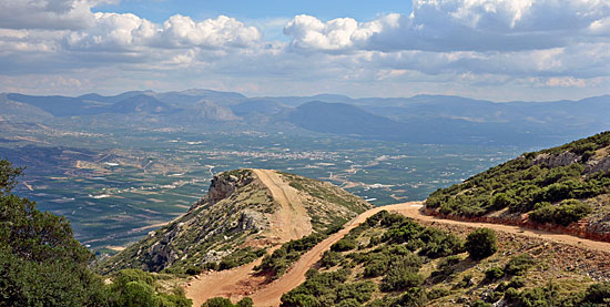 Gipfelstrassen Peleponese