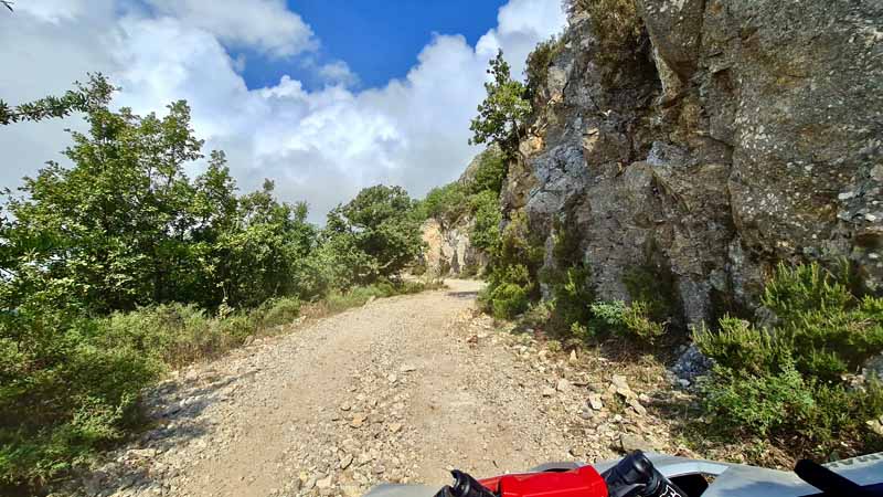 Long Piste auf Sizilien