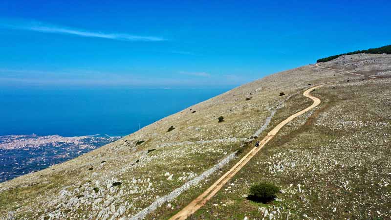 Mit der Yamaha Tenere zum Endurofahren auf Sizilien