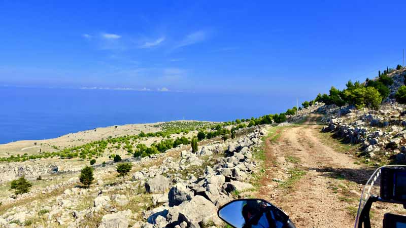 Mit der Yamaha Tenere zum Endurofahren auf Sizilien