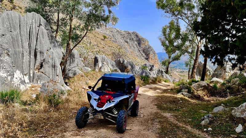 4x4 Allrad Touren auf Sizilien die auch mit der Enduro befahren werden können