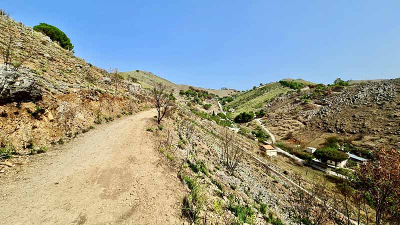 Hangpiste auf Sizilien