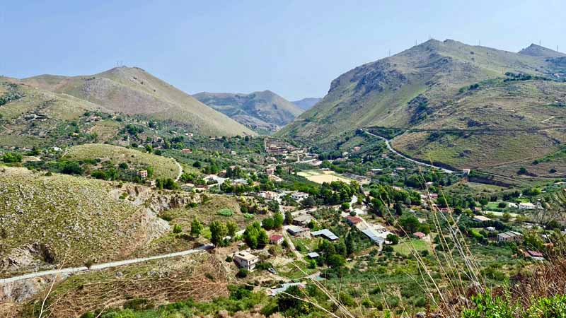 Hangpiste auf Sizilien