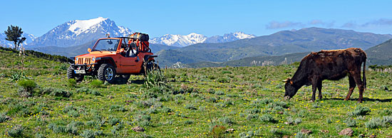 Bergpanorama Korsika