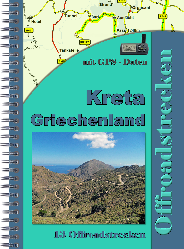 Reiseführer über Offroadstrecken auf der griechischen Insel Kreta