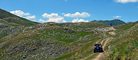 Montenegro Offroadstrecken