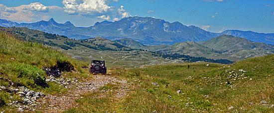 Montenegro Offroadstrecken