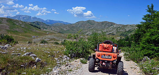 Montenegro Offroadstrecken