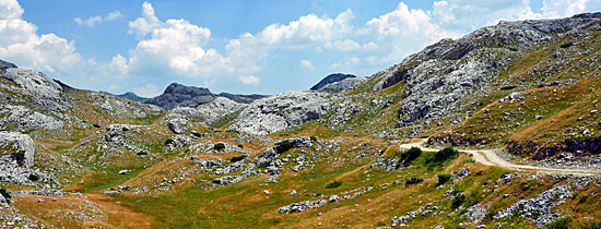 Montenegro Schotterpisten