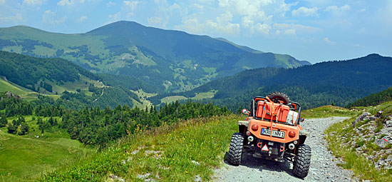 Montenegro Offroadstrecken