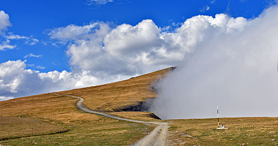 Andorra schotterstrecken hochplateau