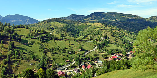 Almlandschaft Rumaenien