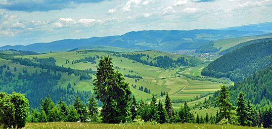 Berge Rumänien