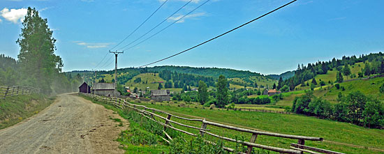 Berge Rumänien