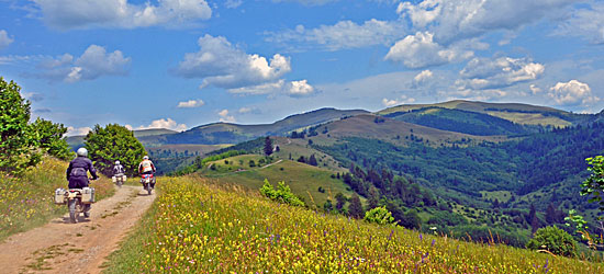 Berge Rumänien