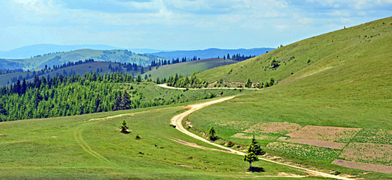 Berge Rumänien