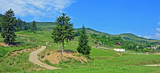 Berge Rumänien