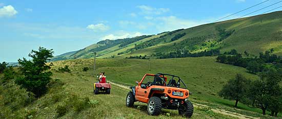 Quad tour Rumänien Strecken