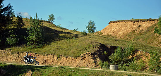 Motorrad Routen Seminik Gebirge