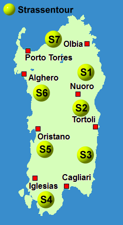 WEB Karte Sardinien Strasse