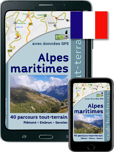 Guide e-book offroad Alpes maritimes (Piémont, Embrun, Savoie)