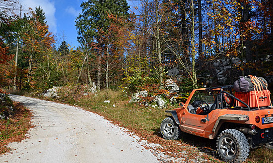 allradstrecken Slowenien