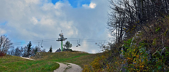 Skilift Slowenien