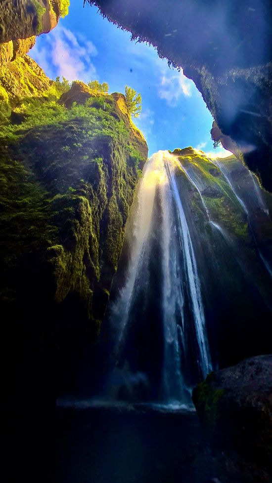 Viele Wasserfälle im Süden von Island