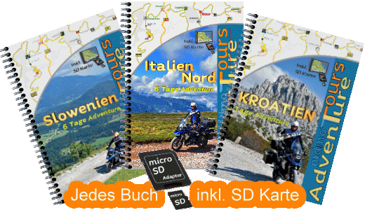  Adventure Touren BMW GS 1200 Italien Kroatien und Slowenien