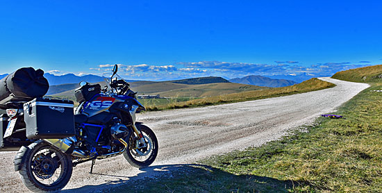 Triumph Tiger Adventure Italien Nord