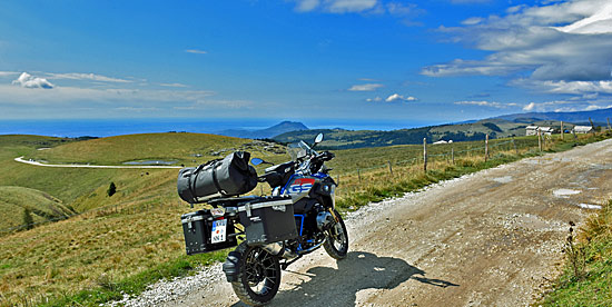 Triumph Tiger Adventure Italien Nord