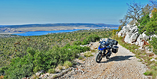 Honda Afrika Twin Adventure Kroatien