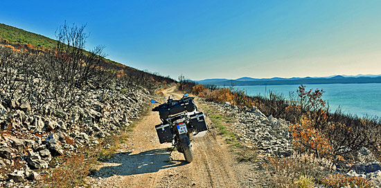 Honda Afrika Twin Adventure Kroatien