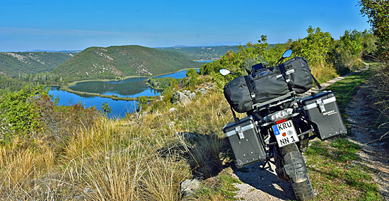 Yamaha Super Tenere Adventure Kroatien