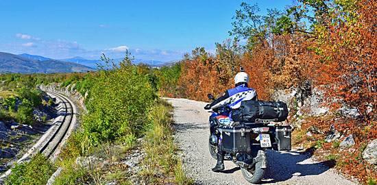 Yamaha Super Tenere Adventure Kroatien