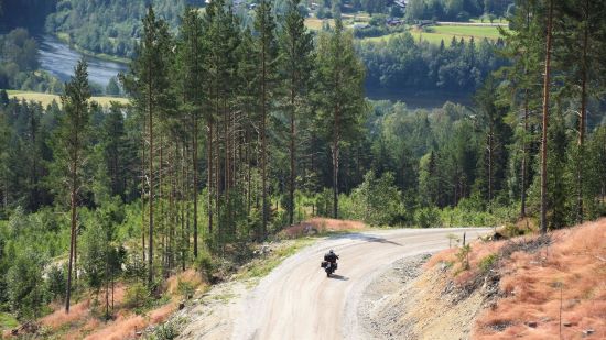 Offroadstrecken bei Oslo mit der BMW GS 1200