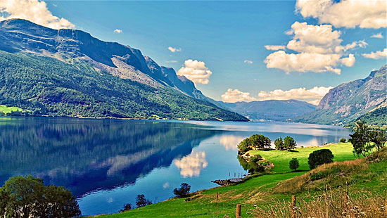 Norwegen Schotterpisten zu den Fjorden