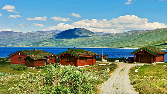 Norwegen Schotterpisten zu den Fjorden