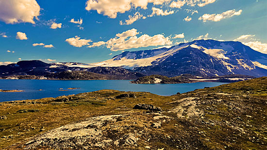 Norwegen Schotterpisten zu den Fjorden