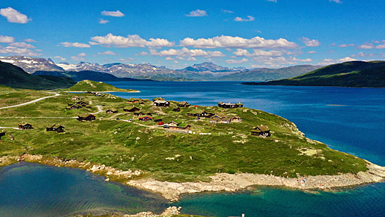 Norwegen Schotterpisten zu den Fjorden