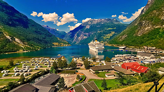 Norwegen Geringer Fjord