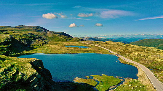 Motorradtour zur Vogelinsel Runde in Norwegen