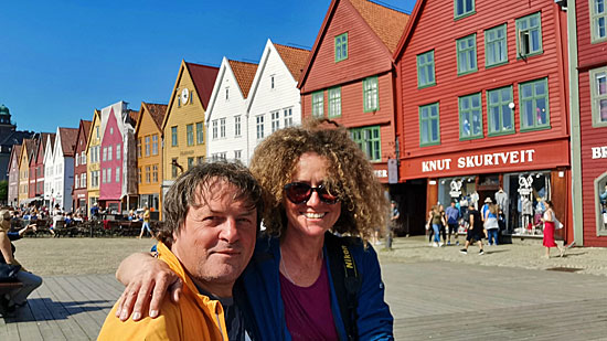 Motorradtour nach Bergen in Norwegen