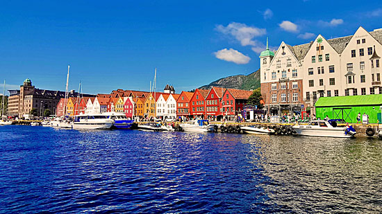 Motorradtour nach Bergen in Norwegen