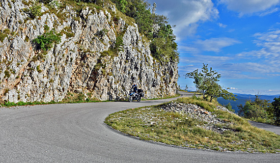 Motorradtour Slowenien b