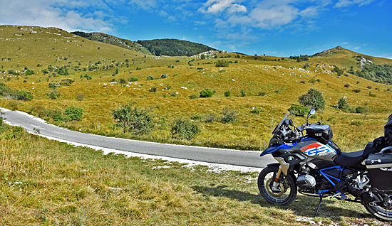 Motorradtour Slowenien f
